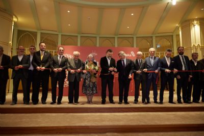 Calligraphy exhibition 'Pray Time� is opened in Taksim Mosque
