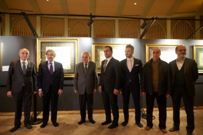 Calligraphy exhibition 'Pray Time� is opened in Taksim Mosque